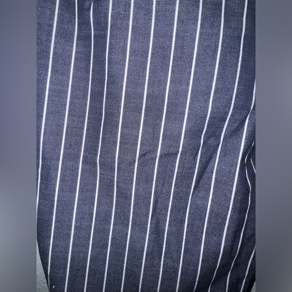 GAP Signature Skinny Ankle Striped Pants - Picture 3 of 4
